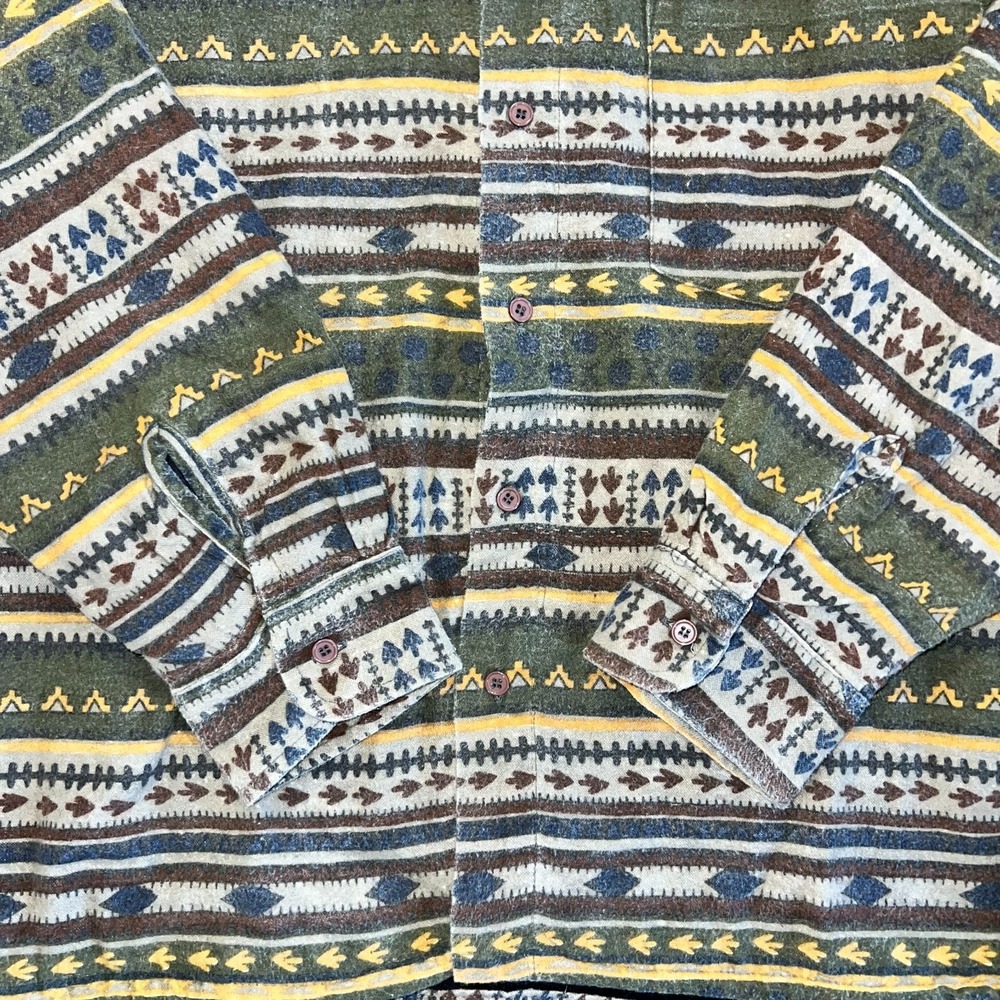 Rugged Point Authentic Mens Aztec Pattern Jacket Size XL - Picture 3 of 7